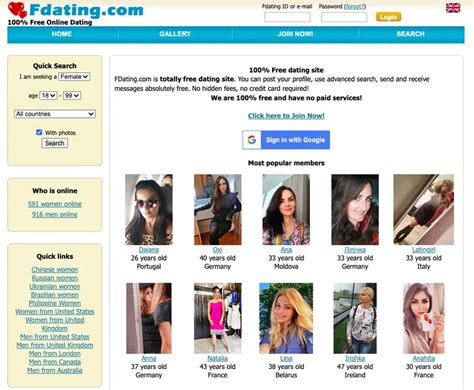 fdating.com |Most popular members